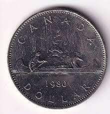 Canada - 1 Dollar 1980 - Circulated, Verzenden, Noord-Amerika, Losse munt