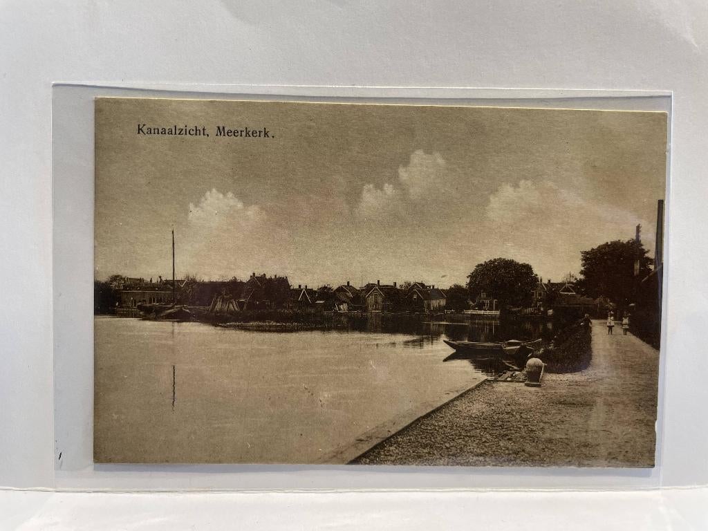 Meerkerk  - Kanaalzicht, Verzenden, 1920 tot 1940, Gelopen, Utrecht