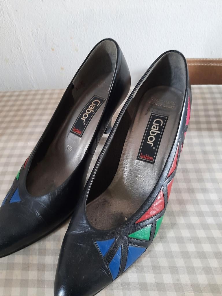 Gabor pumps met gekleurde details nieuw  maat 6 1/2, Gabor, Ophalen of Verzenden
