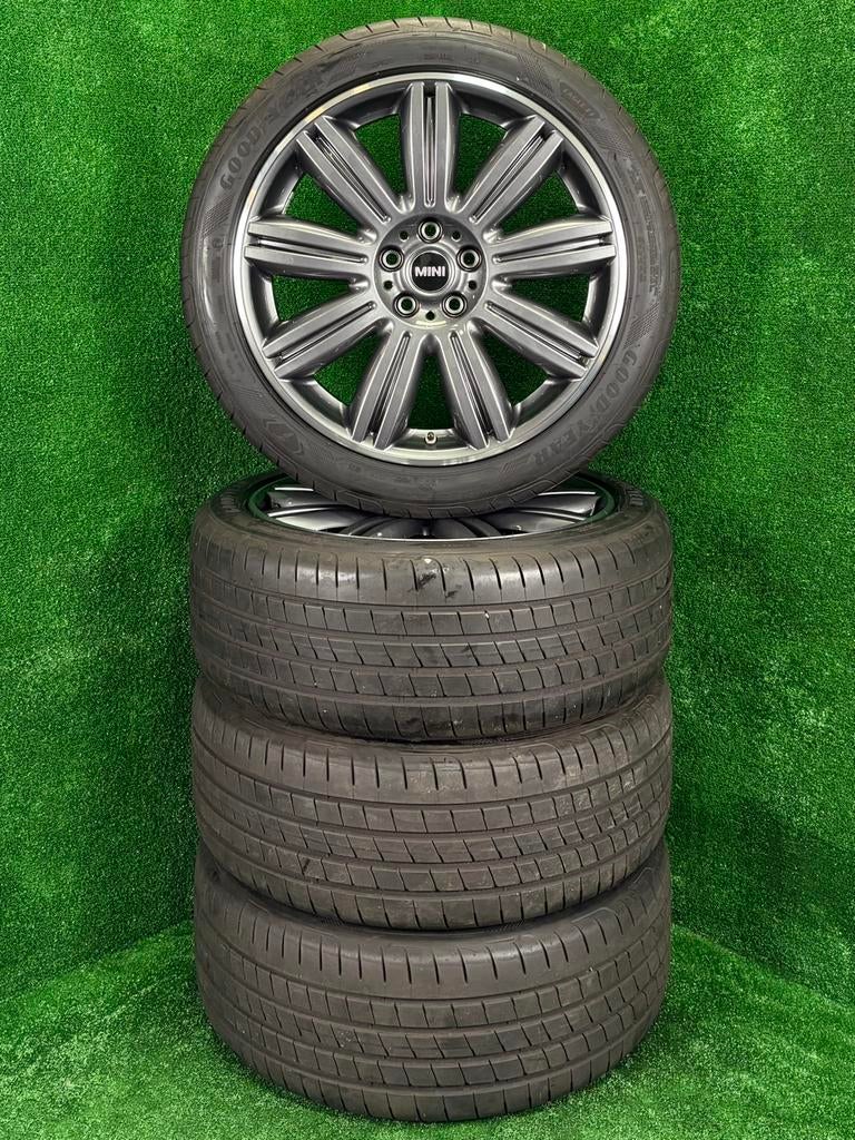 Originele 19 inch Mini velgen met banden Countryman F60, 19 inch, Info@mini.com, Gebruikt, Banden en Velgen