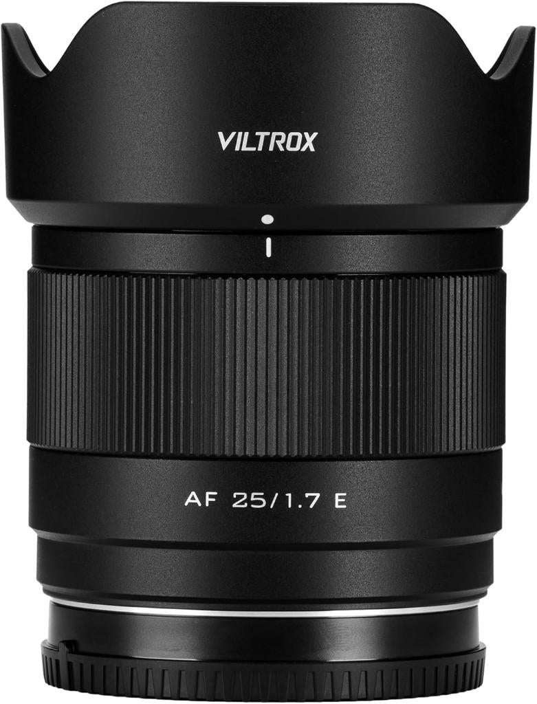 VILTROX 25mm F1.7 voor Sony E mount, Ophalen of Verzenden, Zo goed als nieuw, Standaardlens