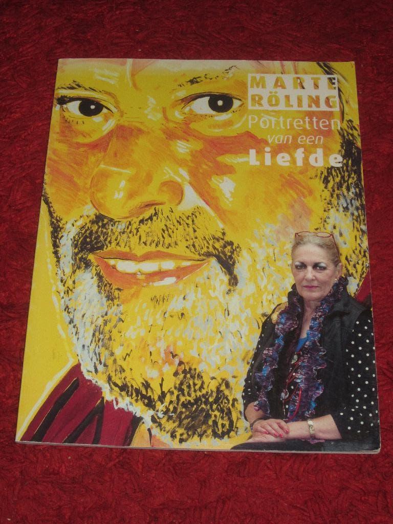 Marte Roling - Portretten van een Liefde., Ophalen of Verzenden, Gelezen, Schilder- en Tekenkunst