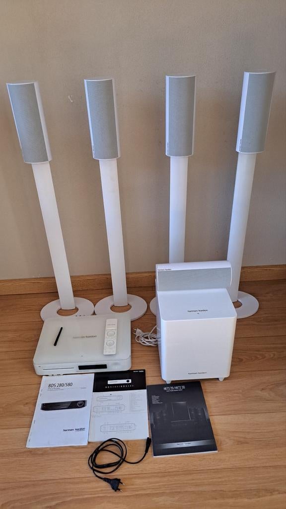 Harman Kardon Surround Set - Compleet met Speler en Speakers, Audio, Tv en Foto, Home Cinema-sets, Blu-ray-speler, 70 watt of meer