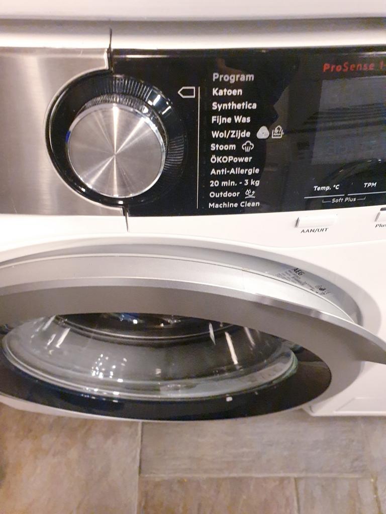 wasmachine AEG ️9kg️️️ ️️️️8000 Series A+++ INC GARANTIE, Ophalen, 1200 tot 1600 toeren, 8 tot 10 kg, Zo goed als nieuw