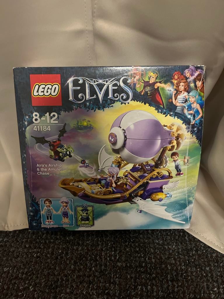 Lego Elves, Aira's Luchtschip & Amulet Achtervolging, Ophalen, Zo goed als nieuw, Complete set, Lego