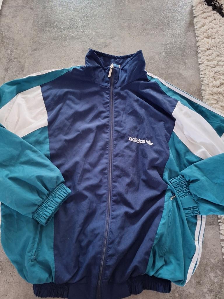 Geweldig jasje van Adidas draagmt M! voorjaar/zomer, Ophalen of Verzenden, Zo goed als nieuw, Blauw, Algemeen