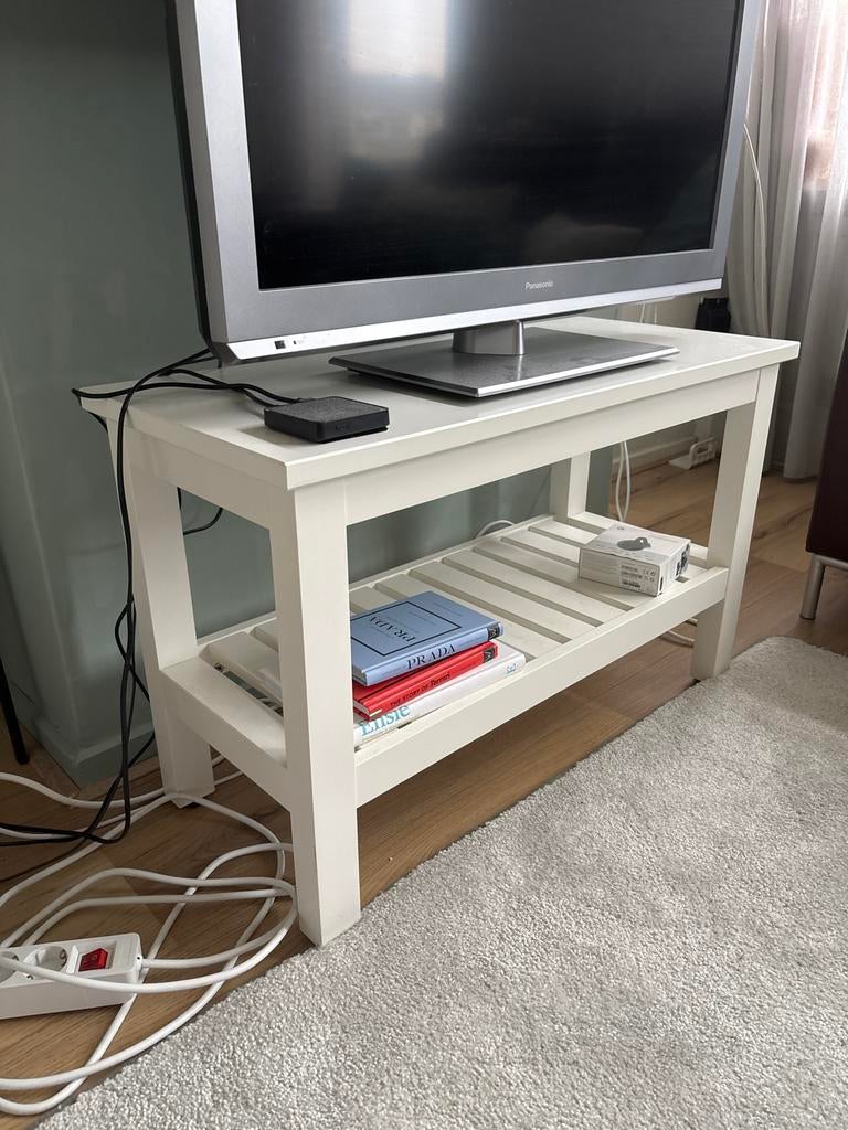 IKEA Hemnes bankje wit, Huis en Inrichting, Tafels | Salontafels, Ophalen, Gebruikt, 50 tot 100 cm, Minder dan 50 cm