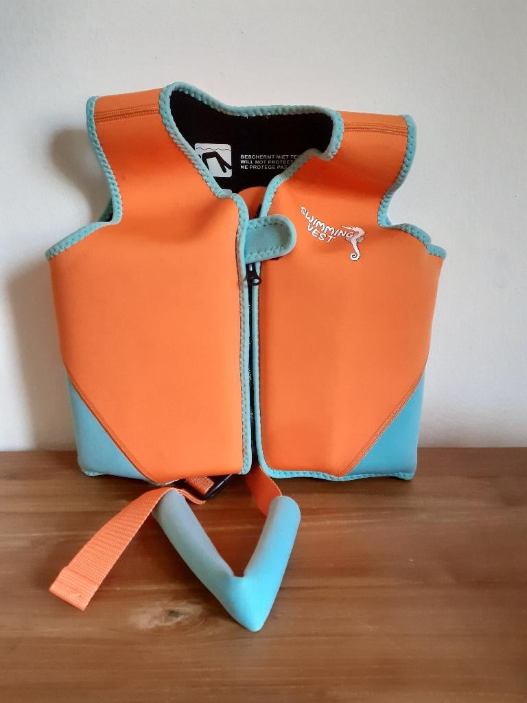 Zwem / Drijf Vest Mt 3-6 jr / 19-30Kg, UV-zwemkleding, Jongen of Meisje, Ophalen of Verzenden, Zo goed als nieuw