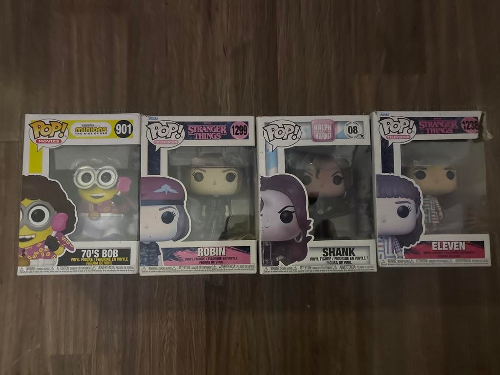 Funkopops: Minions, Stranger Things, Ralph Breaks the Intern, Verzamelen, Poppetjes en Figuurtjes, Ophalen, Gebruikt