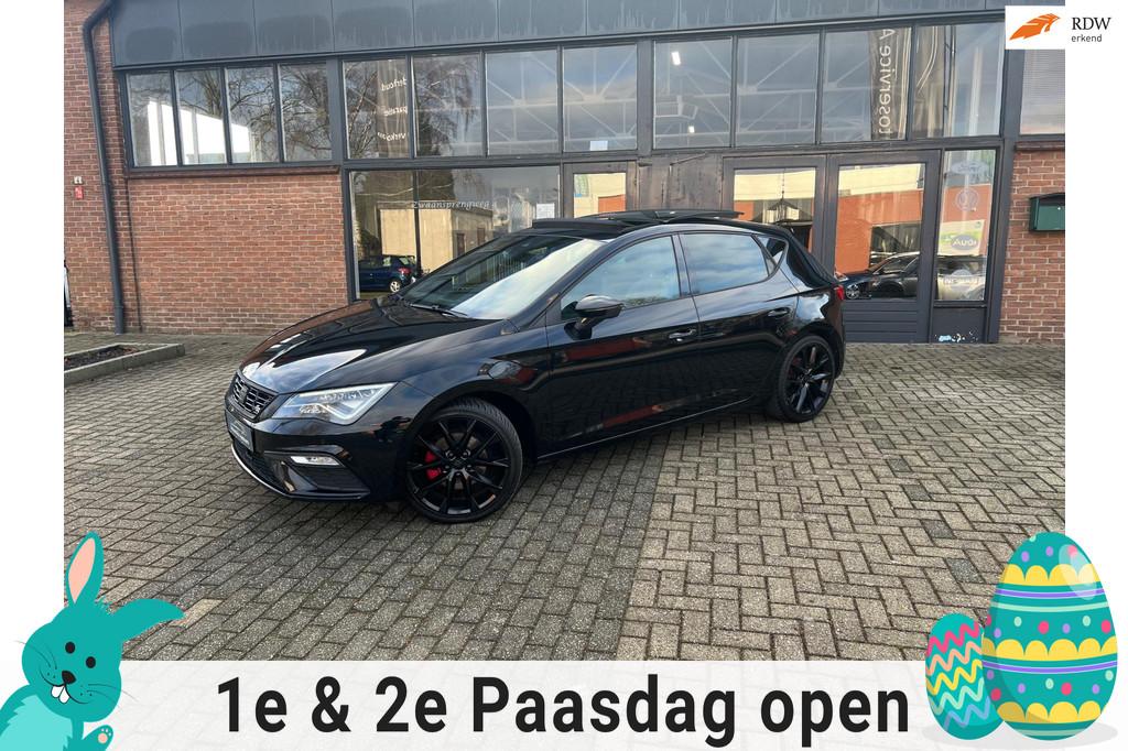 SEAT Leon 1.4 EcoTSI FR Business Intense, Panoramadak, ACC,, Gebruikt, Zwart, 150 pk, Leon