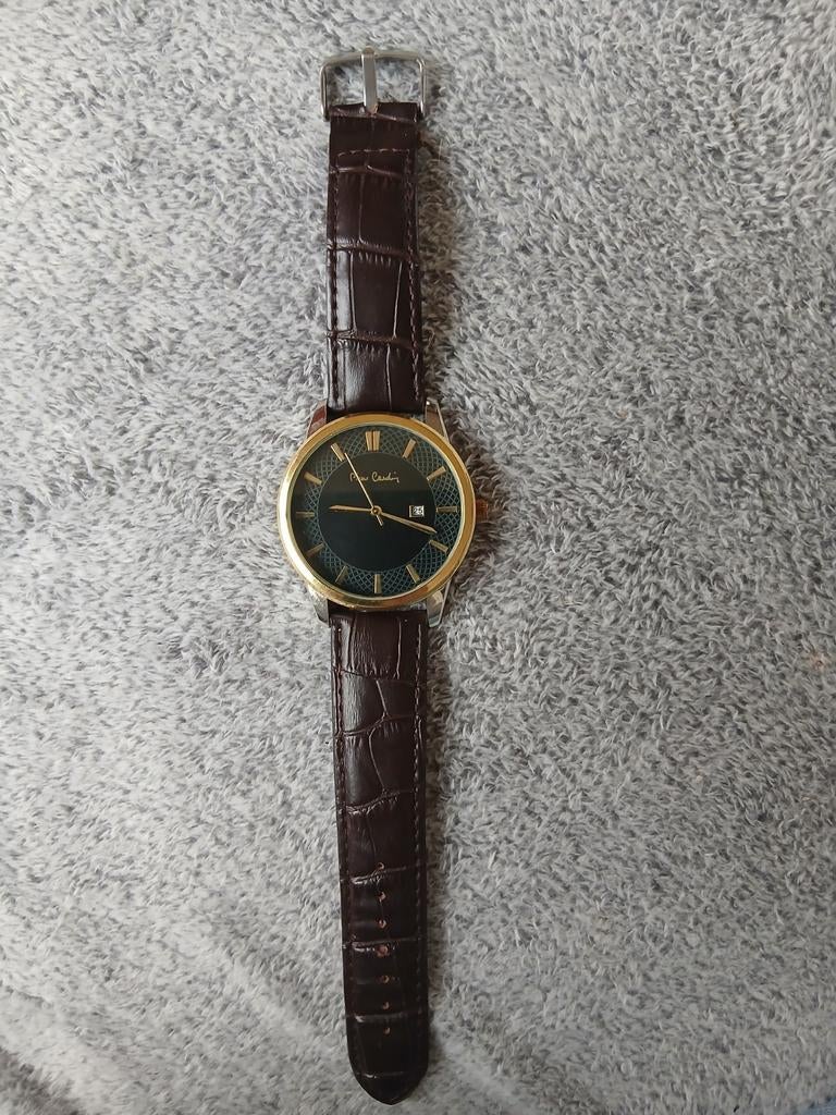 Heren horloge Pierre Cardin, Sieraden, Tassen en Uiterlijk, Horloges | Heren, Ophalen of Verzenden, Leer, Overige merken