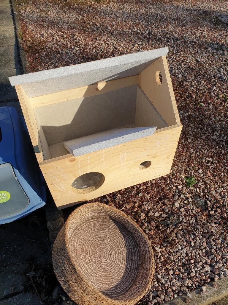 Katten huisje uniek, Ophalen of Verzenden, Nieuw, Overige