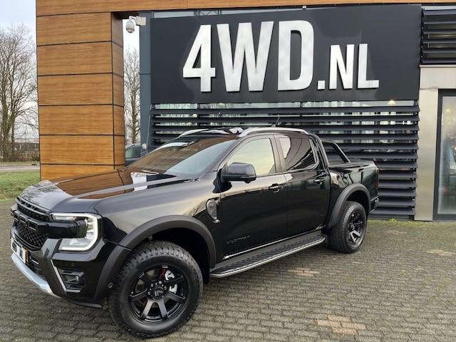 Ford Ranger 3.0 V6 DC 3.0 V6 TD AUT 250 PK 4x4 2/VAN EXCLUSI, Automaat, Gebruikt, Zwart, Leder