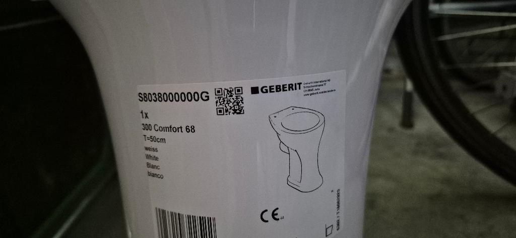 WC pot, Ophalen, Nieuw