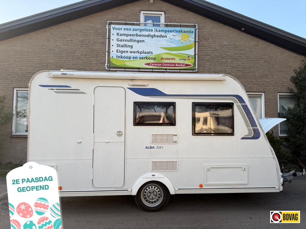 Caravelair Alba 390 +luifel+voortent, Overige typen, Kachel, 4 tot 5 meter, Caravelair