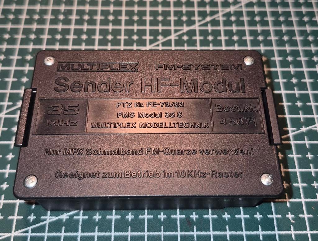 Multiplex MPX 35Mhz Zendermodule FM-SYSTEM, Ophalen of Verzenden