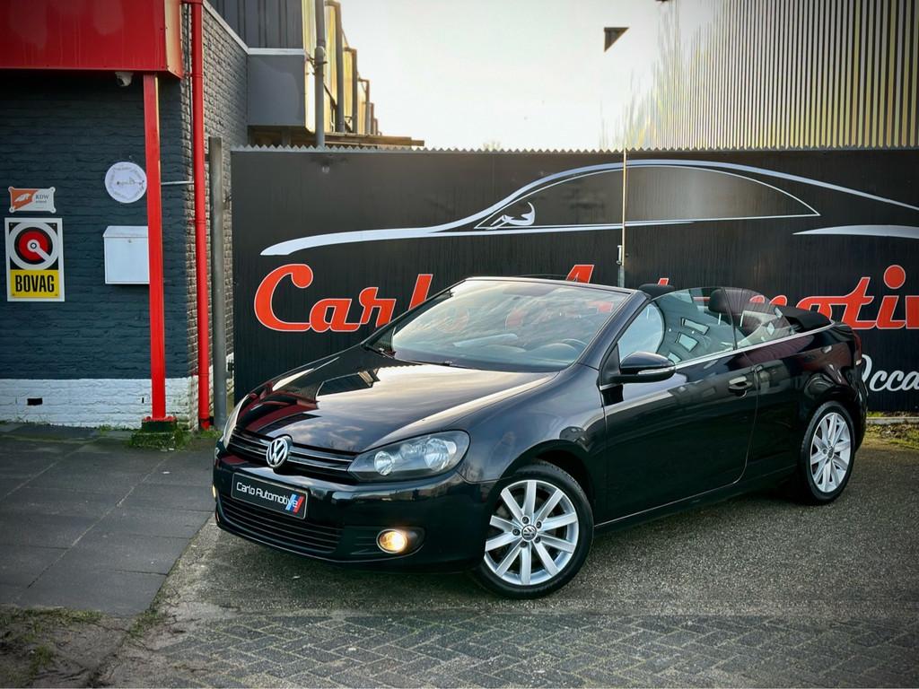 Volkswagen Golf Cabriolet 1.4 TSI 160PK! LED|CLIMA|CRUISE, Euro 5, Stof, Gebruikt, 4 cilinders