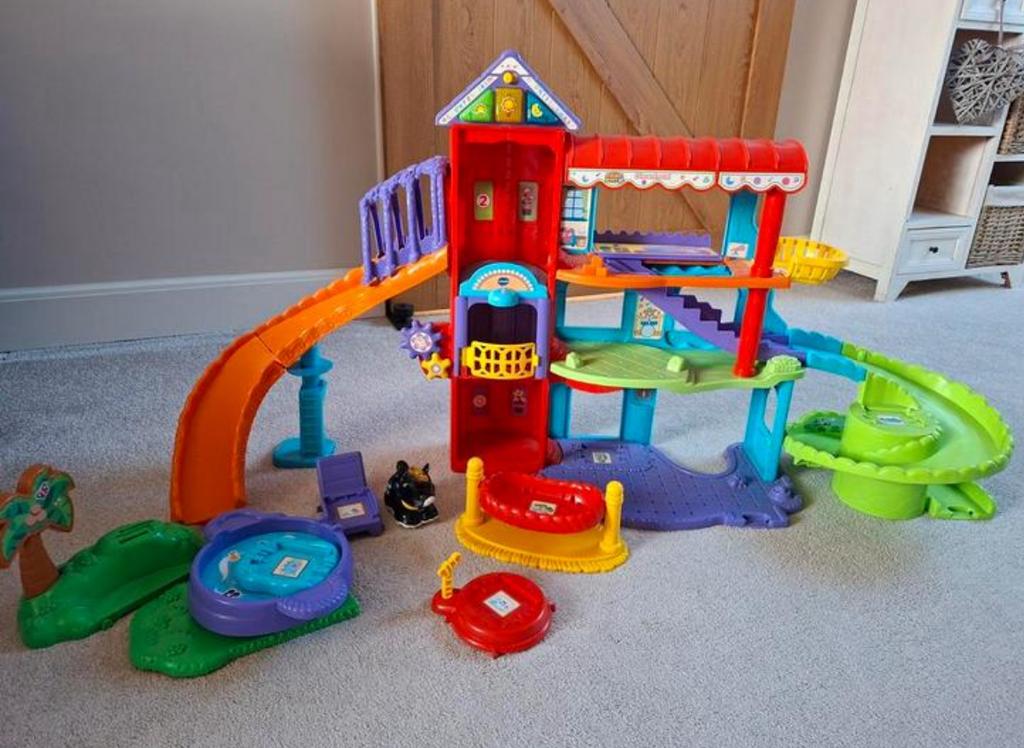 Vtech dierenhotel met Kyra de kat zoef zoef diere, Ophalen of Verzenden, Zo goed als nieuw, 6 maanden tot 2 jaar