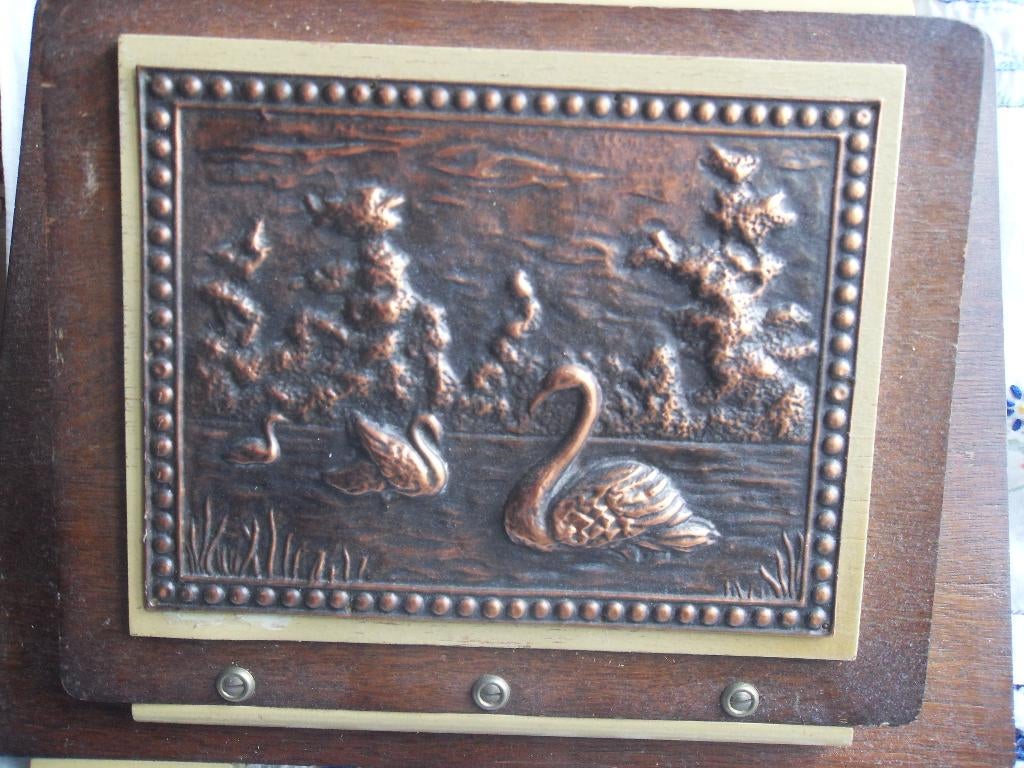 oude brievenhouder/ krantenhouder, Ophalen of Verzenden, Gebruikt