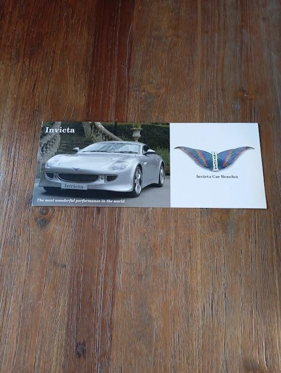 Invicta kaart, Verzenden, Zo goed als nieuw