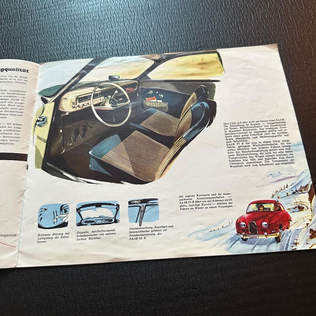 #14) SAAB 93B - 1961, Verzenden, Gelezen, Overige merken