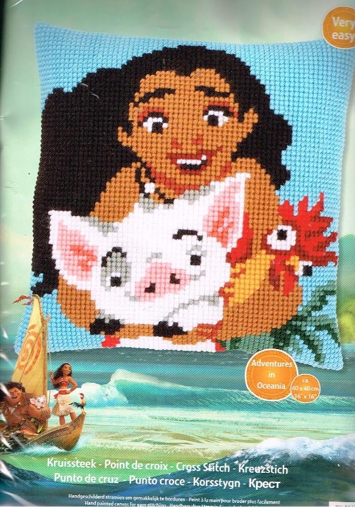 Cado SALE vaiana borduurpakket ADVENTURES in OCEANIA, Ophalen of Verzenden, Nieuw, Handborduren, Borduurpakket