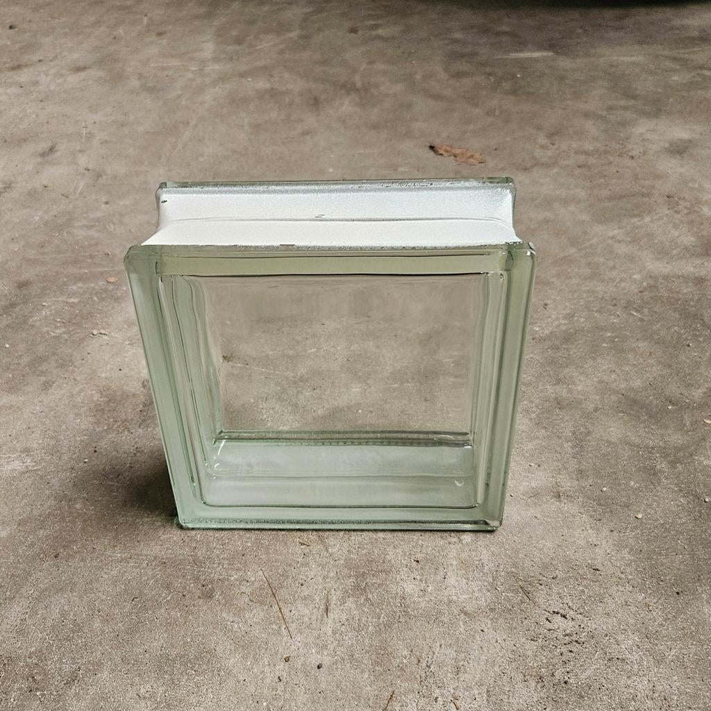 Glazen bouwsteen helder 190x190x80mm, 10 stuks, nieuw, Doe-het-zelf en Verbouw, Ophalen, Nieuw