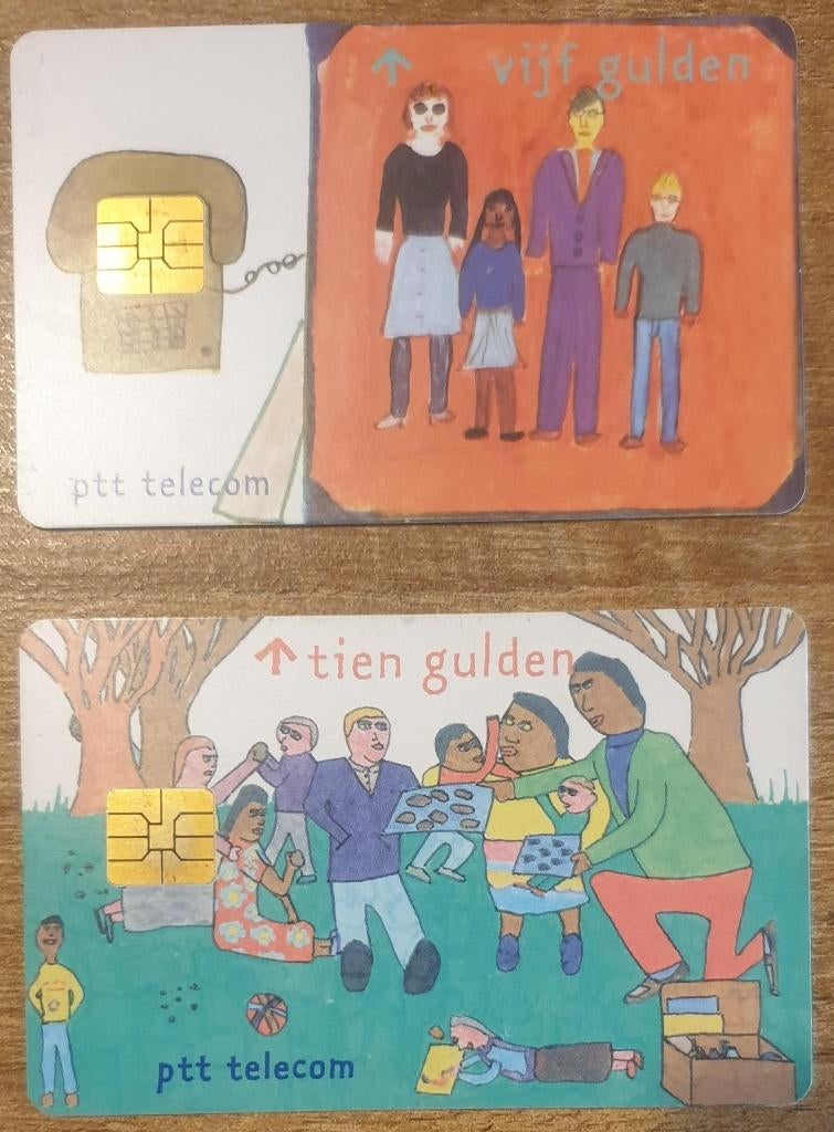 2 Telefoonkaarten Unicef gebruikt, Verzamelen, Ophalen of Verzenden, Nederland