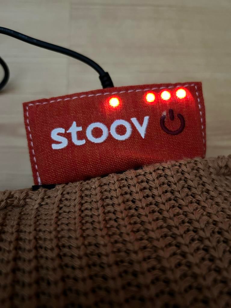 Stoov Draadloos Warmtekussen - Infrarood, 3 Standen, 45x45cm, Huis en Inrichting, Woonaccessoires | Kussens, Ophalen of Verzenden