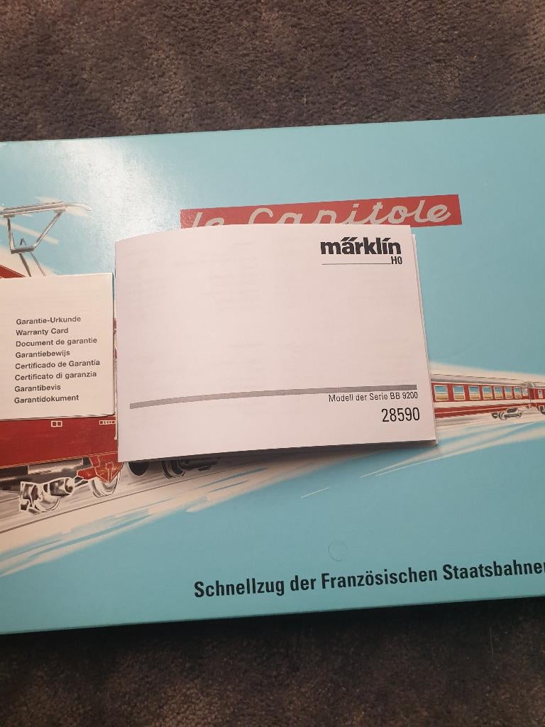 Treinset le capitole, Wisselstroom, Treinset, Nieuw, Ophalen of Verzenden