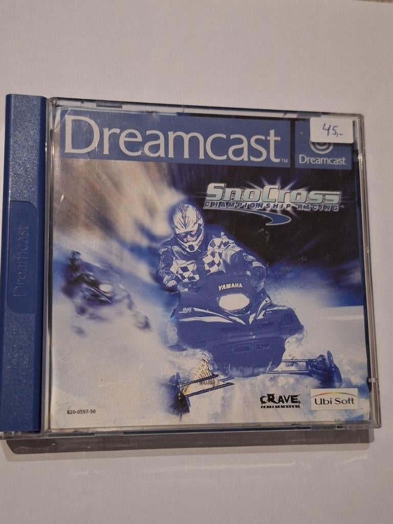 Snocross Championship Racing Sega Dreamcast PAL - Gebroken c, Spelcomputers en Games, Games | Sega, Gebruikt, Racen en Vliegen