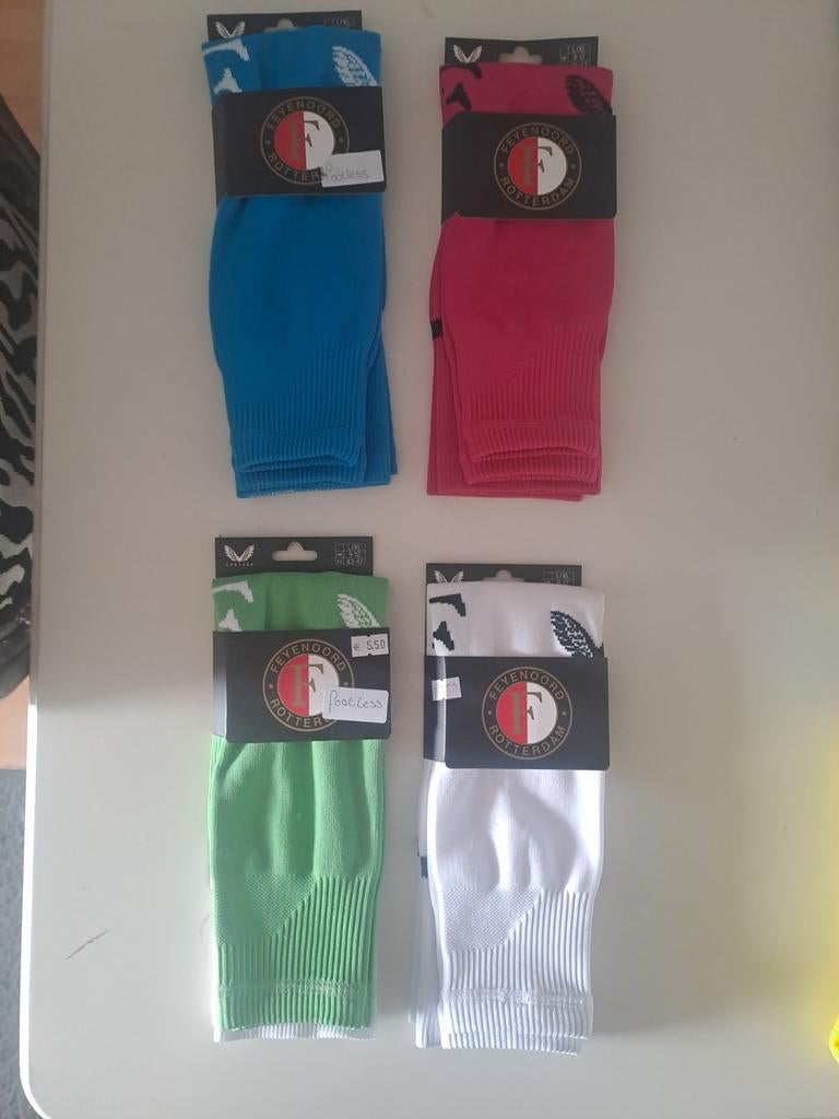 Feyenoord Sokken - Diverse Kleuren en Maten, Ophalen of Verzenden, Nieuw, Blauw