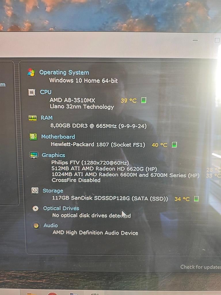 HP Pavilion dv7-6b15ed Moederbord + 8GB RAM, Ophalen of Verzenden