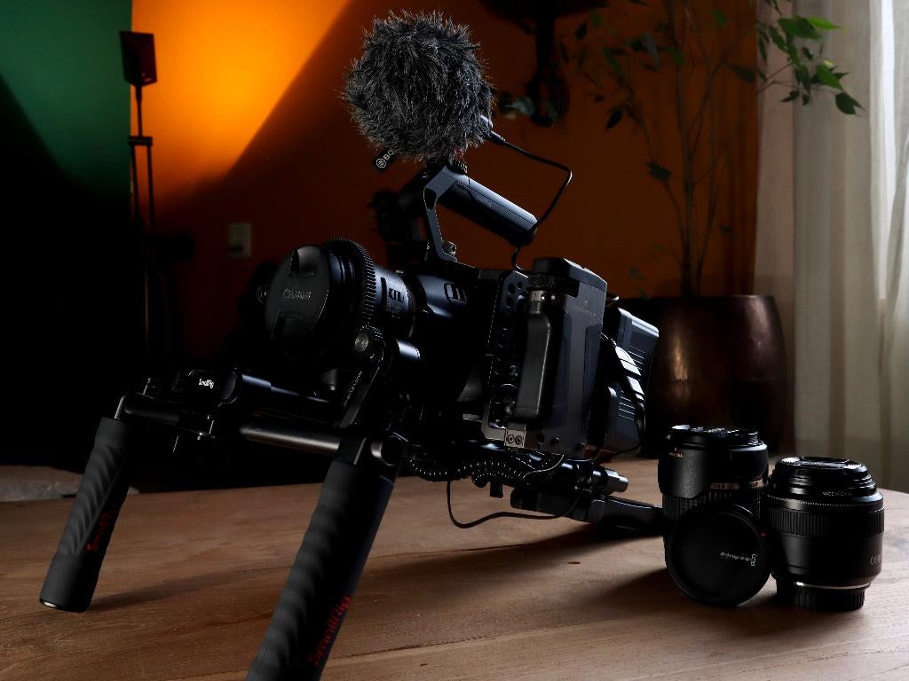 BlackMagic Pocket 6k Cinema ready + 3 lenzen & meer, Overige soorten, Minder dan 8x, Zo goed als nieuw, Full HD