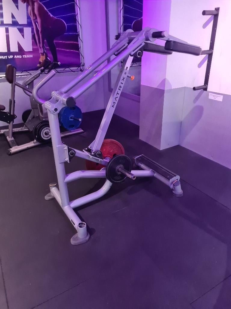 Matrix Magnum Strength Calf Raise Plate Loaded Free Weight, Ophalen, Gebruikt, Benen, Overige typen