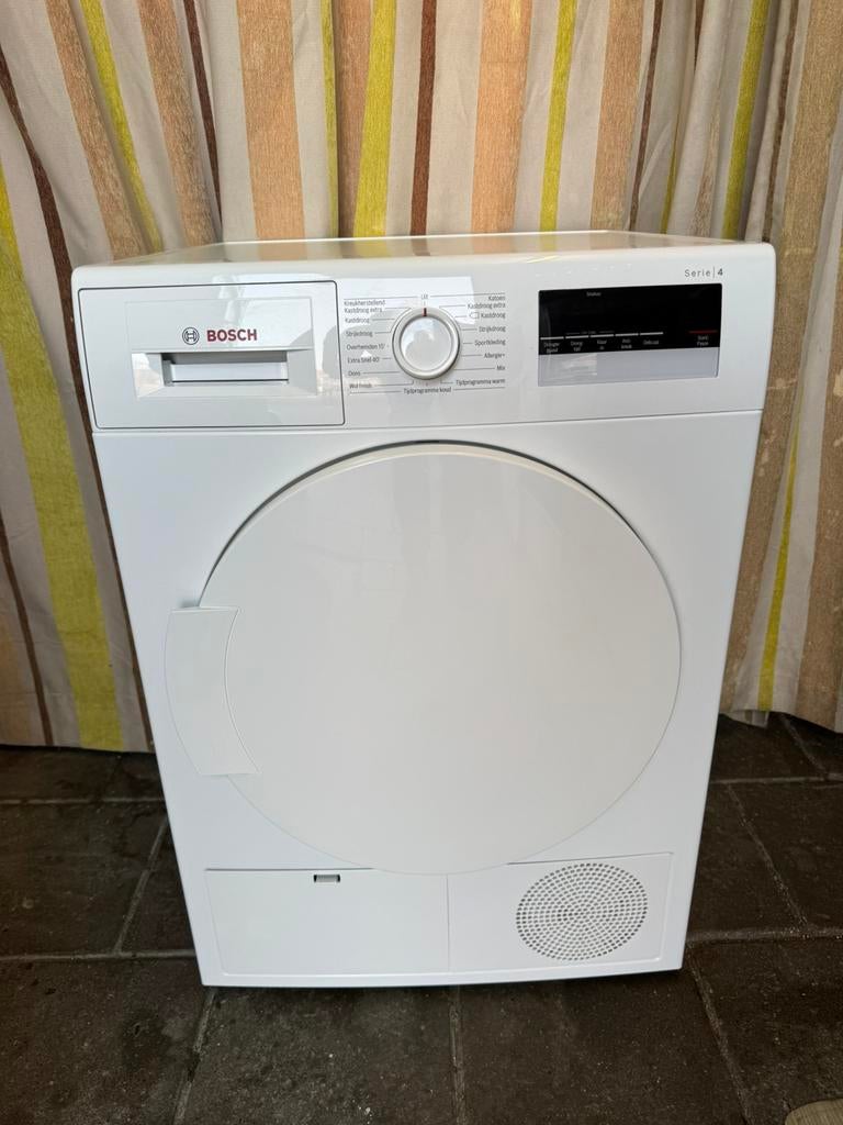 Bosch Serie | 4 Condensdroger | tot 7Kg | Werkt Super, Ophalen, 6 tot 8 kg, Gebruikt, Minder dan 85 cm