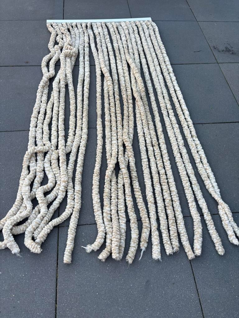 Kattenstaart gordijn 2 meter, Ophalen, Gebruikt, 100 tot 150 cm, 200 cm of meer