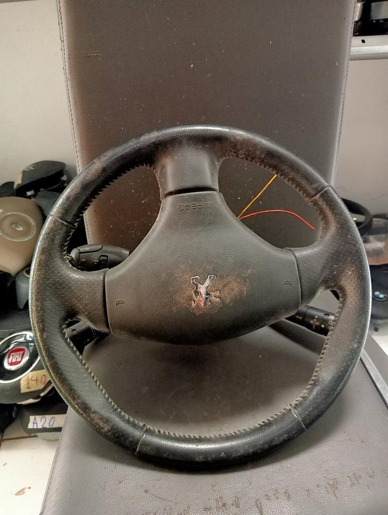 Lederen sportstuur Peugeot 206, Gebruikt, -, -, Ophalen of Verzenden