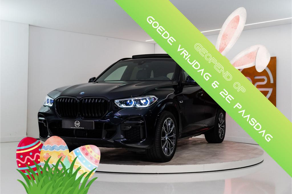BMW X5 xDrive45e High Executive M-Sport 394PK | Pano | Laser, 12 maanden, Gebruikt, 394 pk, Zwart