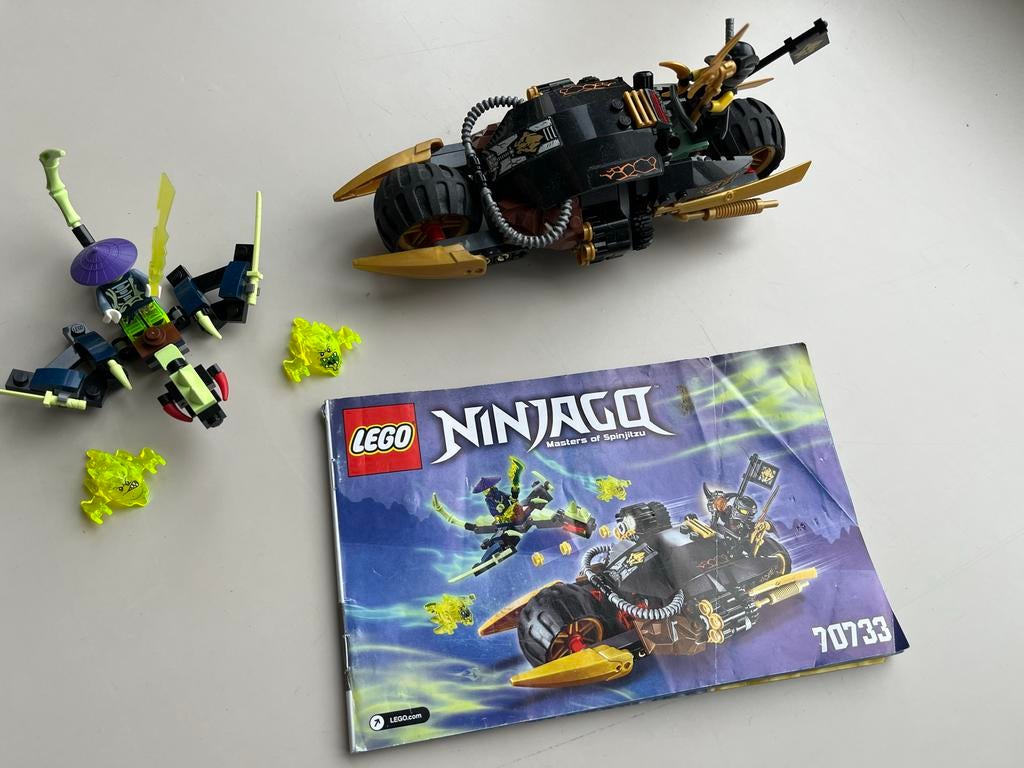 LEGO Ninjago 70733 Blaster Bike, Ophalen, Gebruikt, Lego, Inclusief instructies