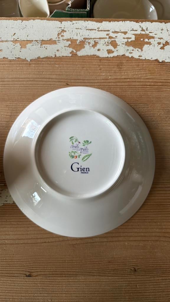 Gien MÉLI MÉLO, Ophalen of Verzenden, Porselein, Overige stijlen, Bord(en)