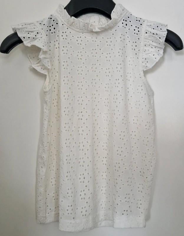 Mouwloos bloesje - D-Zine - maat 140, Kinderen en Baby's, Kinderkleding | Maat 140, Gebruikt, Meisje, D-Zine, Overhemd of Blouse