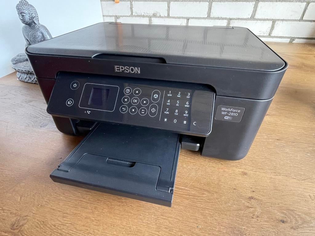Epson WF-2810 op wifi met inkt, Computers en Software, Printers, Ophalen of Verzenden, Zo goed als nieuw