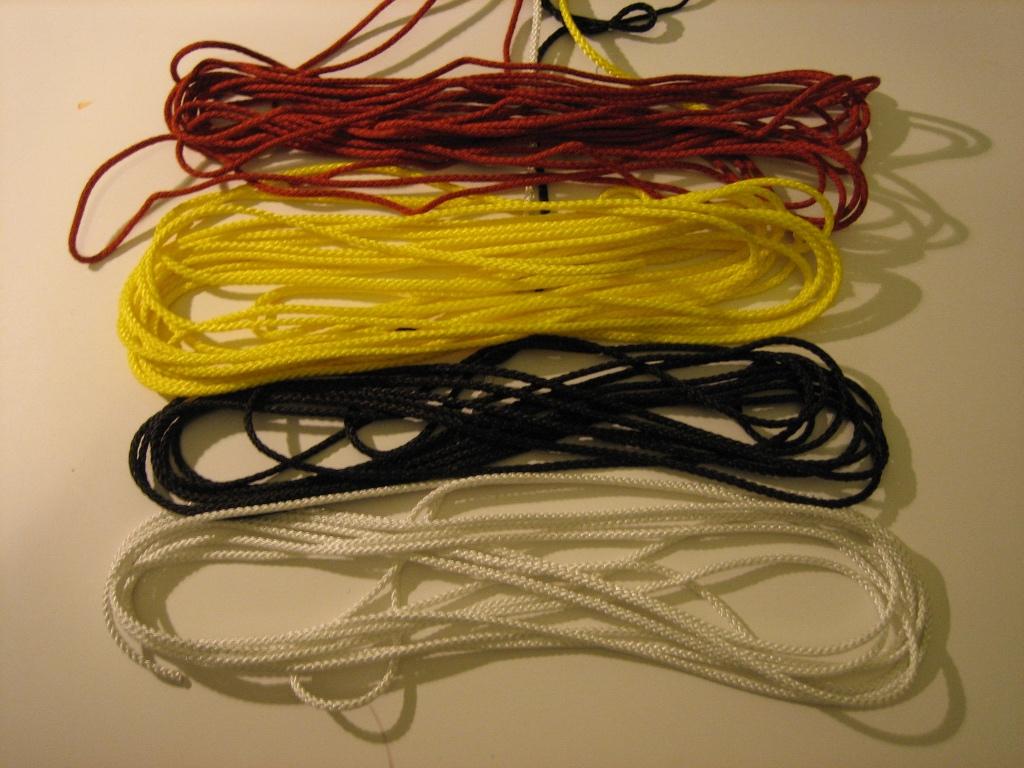 Nylon koord, Ophalen, Nieuw