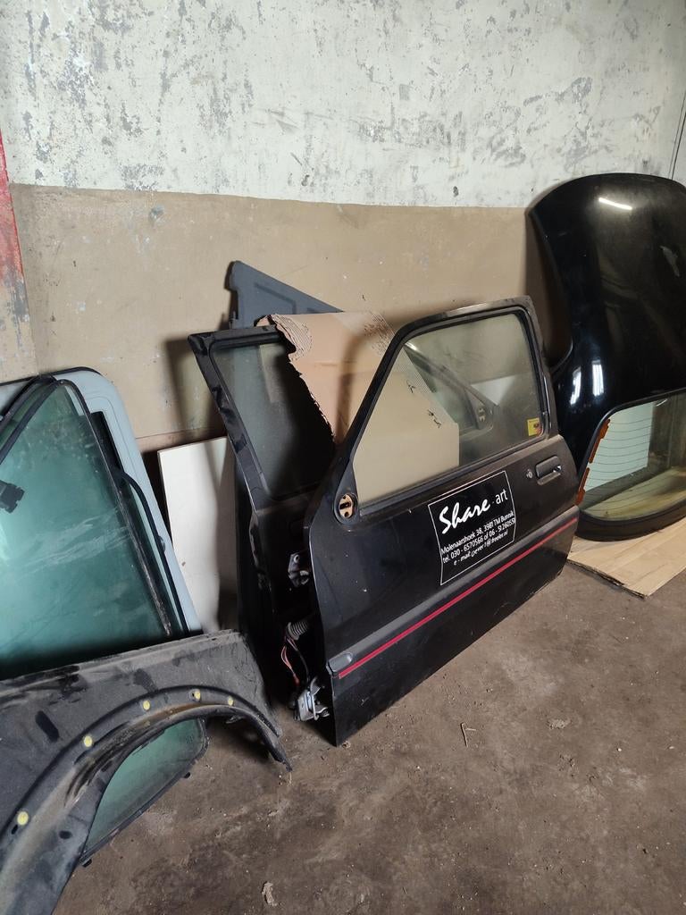 Diverse onderdelen Rover 100 ( 111-114-GTA-GTI ) gebruikt., Ophalen, Voor, Rover, Deur