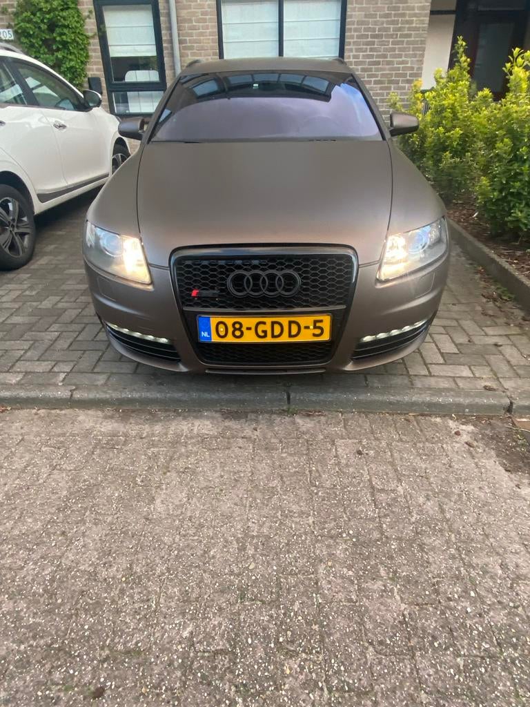 Uniek mooie Audi S6 5.2 V10 Avant Quattro 430 PK  2006, Auto's, Audi, Automaat, 435 pk, 5204 cc, Zwart