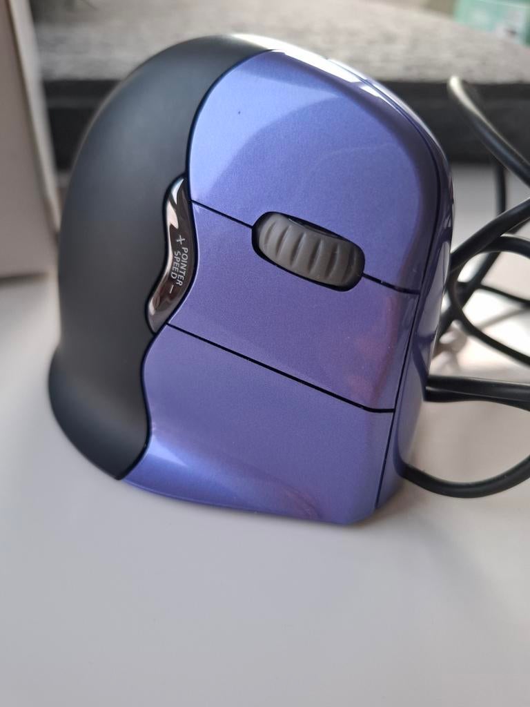 Evoluent VerticalMouse 4 Small - Ergonomische Muis, Rechtshandig, Muis, Ergonomisch, Ophalen of Verzenden