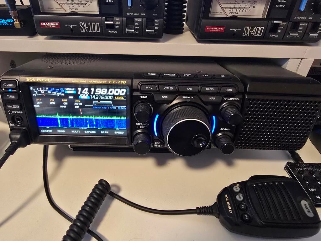 Yaesu FT-710 AESS - Als nieuw!, Telecommunicatie, Zenders en Ontvangers, Ophalen, Zo goed als nieuw