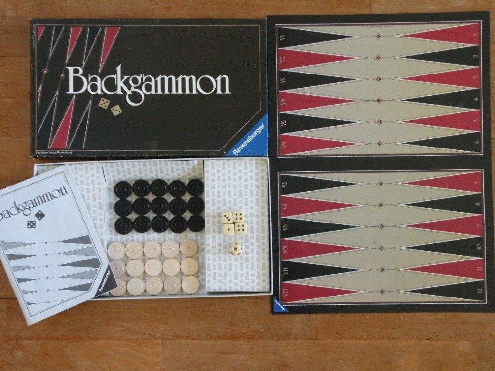 Backgammon., Ophalen of Verzenden, Zo goed als nieuw