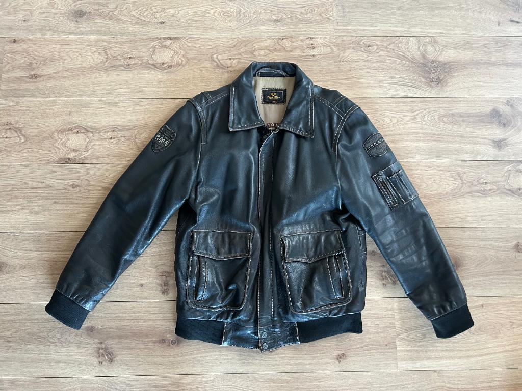 Leren jas voor heren. Pall Mall, PEM Legend., Kleding | Heren, Bruin, Overige maten, Ophalen of Verzenden, Pme Legend